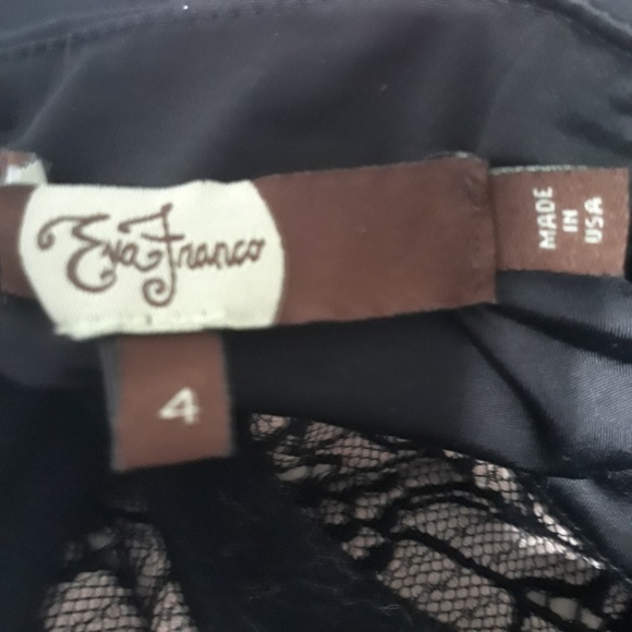 ANTHROPOLOGIE /EVA FRANCO LACED STRATA DRESS-Sz 4 - Picture 6 of 8